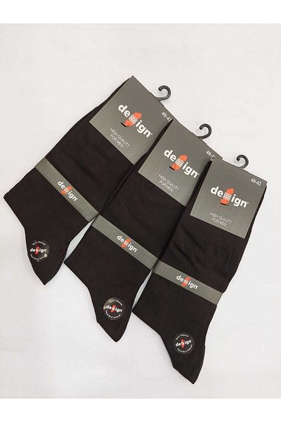 Design Socks MEN'S THIN COTTON NYLON-FREE SEAMLESS SOCKS 3-PIECE