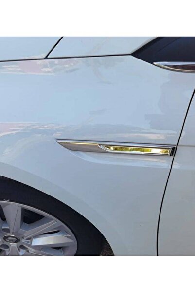 CarEste RENAULT MEGANE-4 2021 VE ÜZERİ MODELLER KROM ÇAMURLUK ÇITASI 2 PARÇA ...
