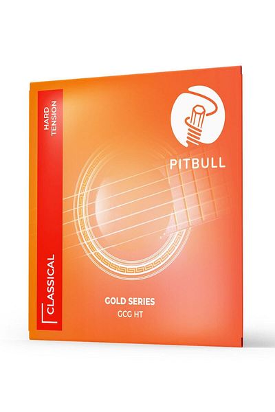 PİTBULL Gold Series Classical Guitar String 3Strip Set Hard Tension (Tiel Winder Accompanied)