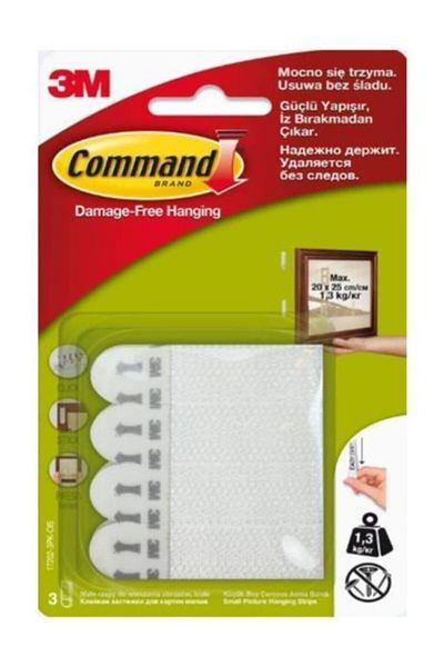 COMMAND Small Size Velcro 17202-4 (1 Piece)