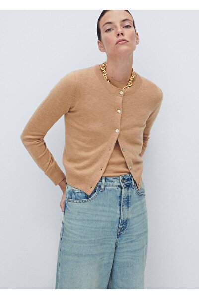 MANGO Woman Κολιέ με αλυσίδα υφής