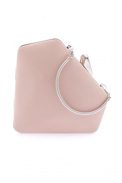 DGN 222-23y Saraa Nude Colored Women's Evening Dress Portfolio Bag