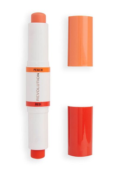 Revolution Peach and Red Color Correct Transform Stick