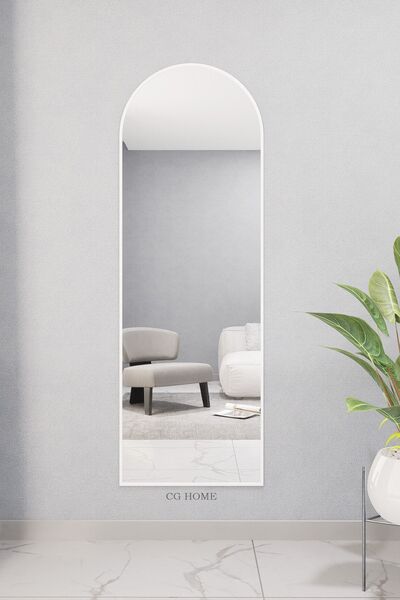 CG HOME dekoratif ayna mdf oval boy ayna duvar aynası 180x60 cm