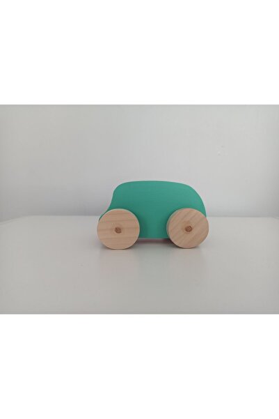 Gepetto Ahşap Oyuncak Yeşil Araba