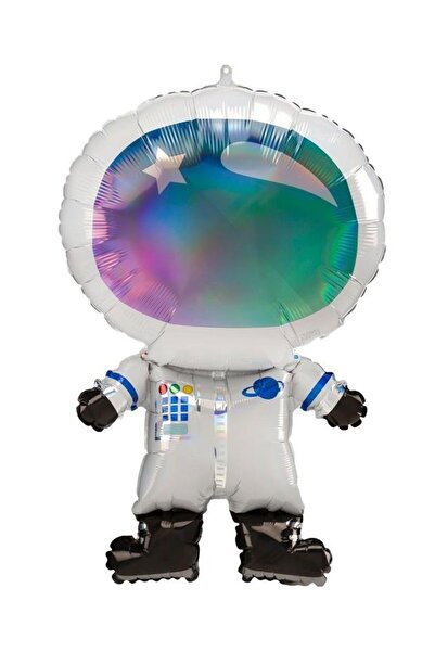 parti hediye sepeti Opportunity Bear Astronaut Tlı Foil Balloon