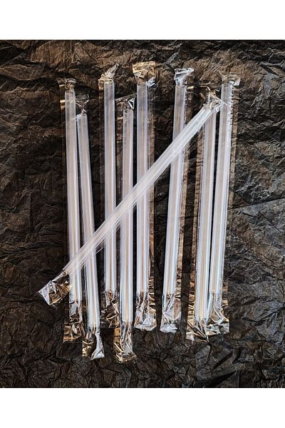 MOTİFİLLA HARMAN Gelatin Protected Bubble Tea Straw - ''100'' Piece