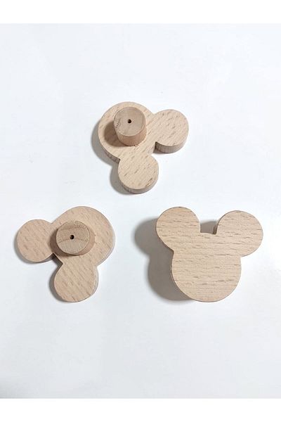 AFRALYAHOME 2 buc! Mouse Camera Bebeluşului Mâner Sertar/Dulap Din Lemn Mâner Sertar Mouse
