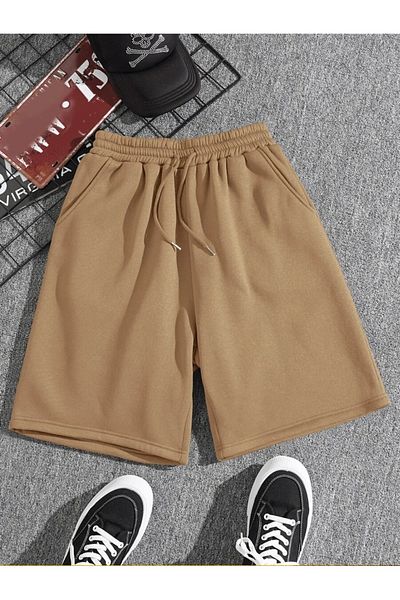 Josette Μπεζ κοντό σορτς Unisex