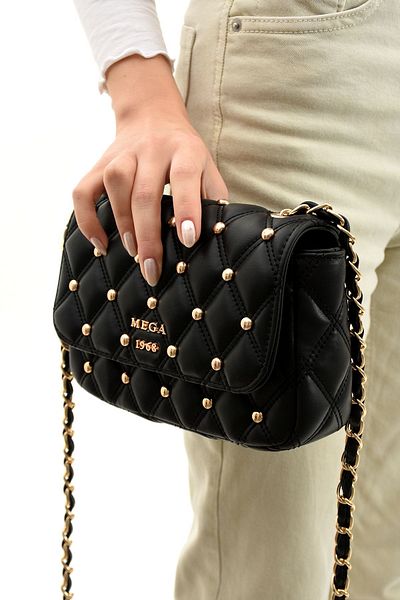 MEGA ÇANTA Geantă de umăr și crossbody cu capse - brodate
