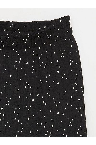 LC Waikiki LCW Kids Elastic Waist Polka Dot Girl's Trousers