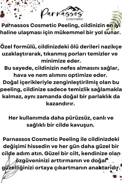 Parnassos Cosmetic 150 ml Natural Peeling - Purifying and Nourishing from Apricot Kernels