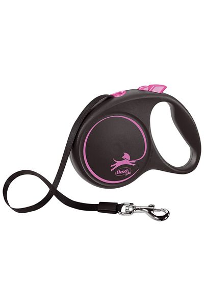 Flexi 5 Meters Automatic Dog Extension Strap - Design L Size, Max 50kg Capacity Walking with Strip