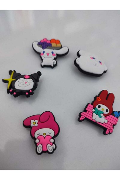 SANRIO Kuromi Cinnamoroll My Melody Silicone Slippers Sandals - Buckle