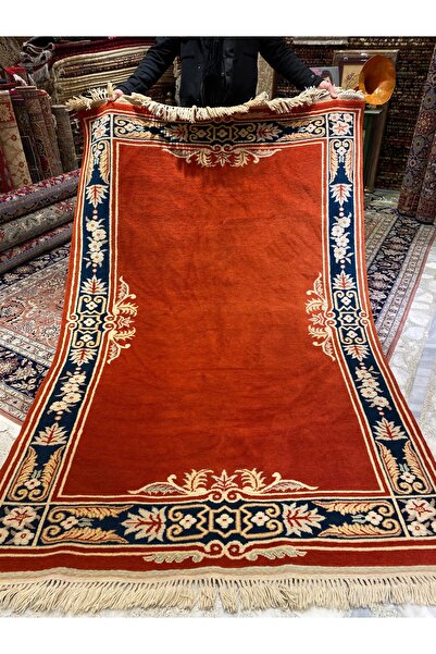 RD RAMAZAN DAĞ EL HALI SANATI El Dokuma Antik İzmir Yörük Halısı Yüne Yün Dokuma Olup Kök Boya Ebatı 250x170