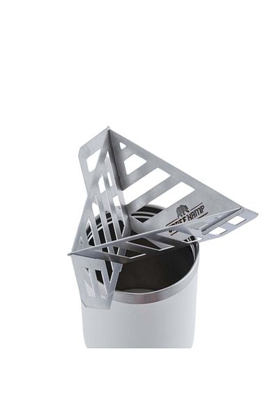 ON OFF KAMP Kamp Ve Macera Ekipmanları Coffee Brewing Apparatus Dripper Brown with Carrying Wallet