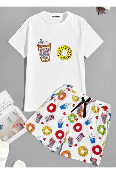 CLASSY.MODA SET PANTALONI SORRT CU BUMBAC - SCROP STRETCHED TRACK ATHLETIC - CU LIKRA DE EȘARFĂ