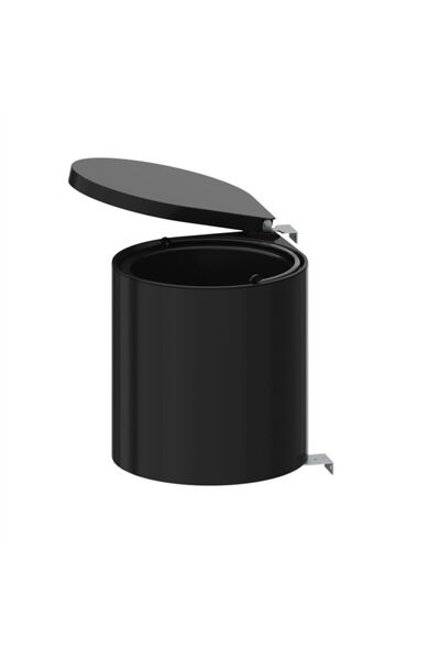STARAX Siyah Çöp Kovası Otomatik Kapak 10 Litre ( S-2253-b )