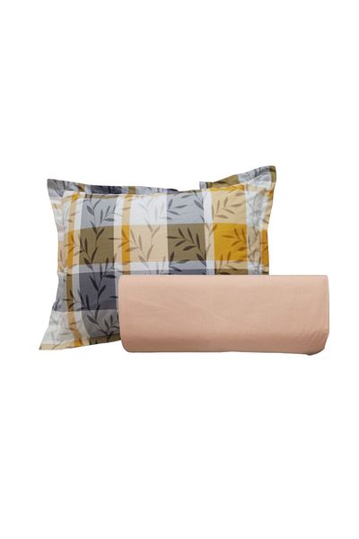 GÜLLÜCE HOME Single Elastic Sheet & Flounce Pillowcase