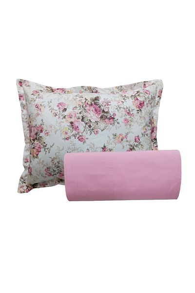 GÜLLÜCE HOME Single Elastic Sheet & Flounce Pillowcase