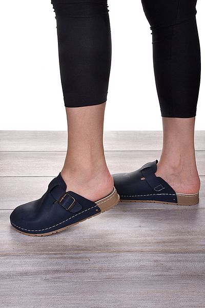 DOGİYE 9035 Παντόφλες Comfort Sabo σε μπλε ναυτικό χρώμα