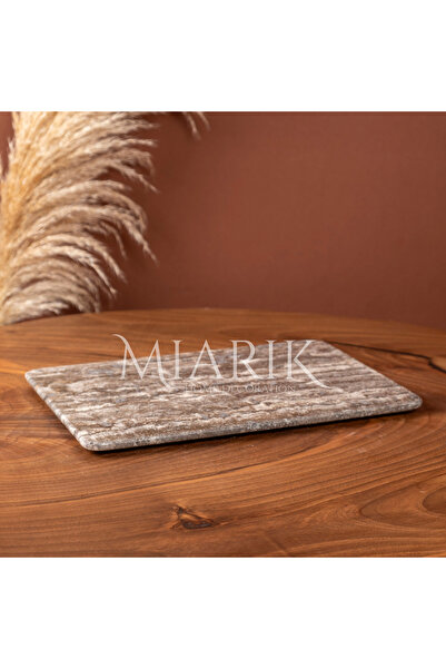 MIARIK DESIGN & DEKORASYON Dekoratif Mermer Sunum Tabagi, Kesme Tahtasi
