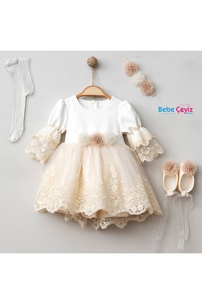 Sebi Luxury Mevlüt - Baby Girl Dress Set