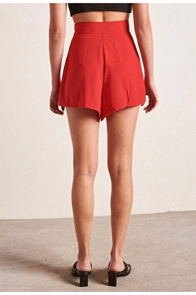 St boutique Kuşaklı Şort Etek