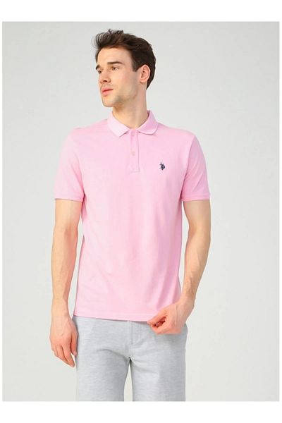 U.S. Polo Assn. Η.Π.Α. Polo Assn. Ανδρικό μπλουζάκι Polo Neck - G081GL011.000. 954055