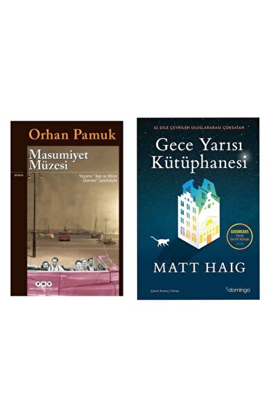 Yapı Kredi Yayınları Masumiyet Müzesi Orhan Pamuk - Gece Yarısı Kütüphanesi M...