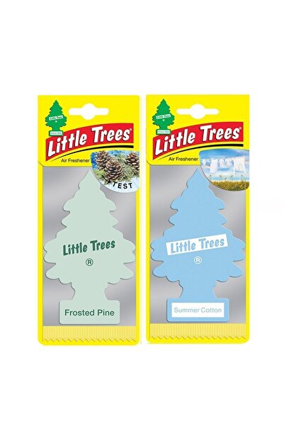Little Trees Buzlu Çam Ve Yaz Keten Oto Kokusu 2 Adet