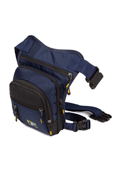 Newish Чоловіча Impertex водостійка тканина сумка на ногу, підходить для мотокур'єрів Сумка на пояс на ногу