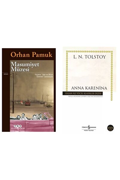 Yapı Kredi Yayınları Masumiyet Müzesi Orhan Pamuk - Anna Karenina Lev Nikolay...