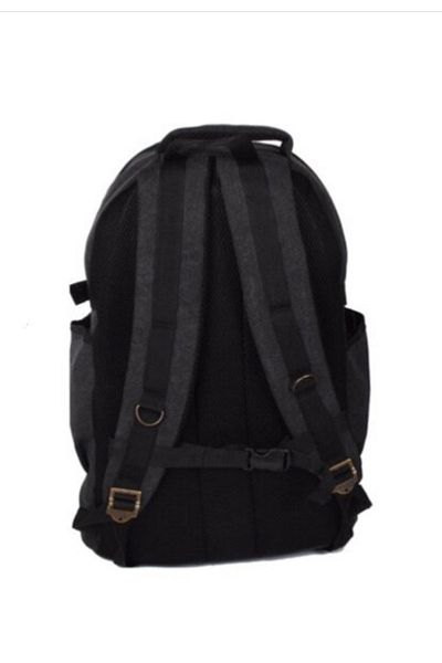 ESCAPE Original Black Mountaineer Backpack Canvas Fabric 50lt 501