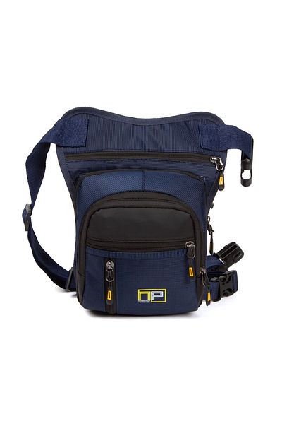 Newish Men's Impertex Waterproof Fabric Leg Bag, Waist Leg Bag Suitable for Motorcycle Couriers