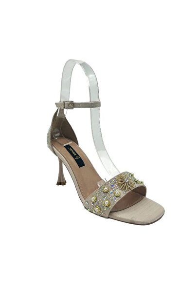 KEMAL TANCA 856 2273 Model Women's Heeled Evening Dress Shoes