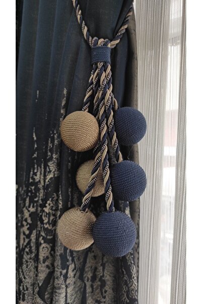 Mexess Lux 6 Top Fon sau perdea transparentă cu detaliu cu șnur Accesoriu - M...