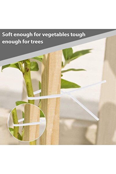 Dekals 100 Adet 'klips' Buzdolabı Poşeti Kapatma Teli Poşet Ağzı Bağlama Klipsi 9 Cm