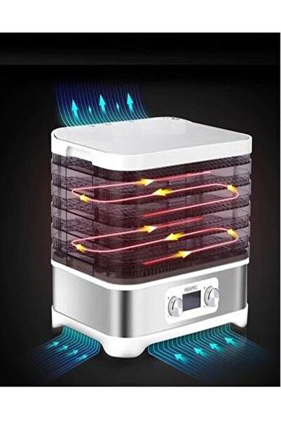Genel Markalar BY 1145 Meyve-Sebze Kurutma Fırını 5 Katmanlı