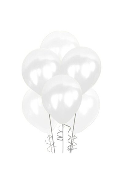 Parti Station 10 بالونات بيضاء