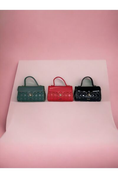 Angel Polo dark green hand and shoulder bag