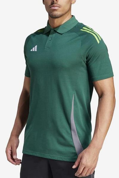 adidas Tıro24 C Polo ADIR7567 - Dark Green Men's Polo Collar T-Shirt