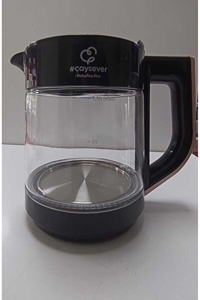 Karaca Çaysever Robotea Pro Cam Kettle Grubu-rose Gold Saplı- Robotea 4 In 1