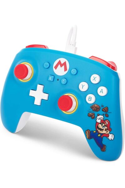 Powera Nintendo Switch Oled Kablolu Oyun Kolu Super Mario Brick Breaker