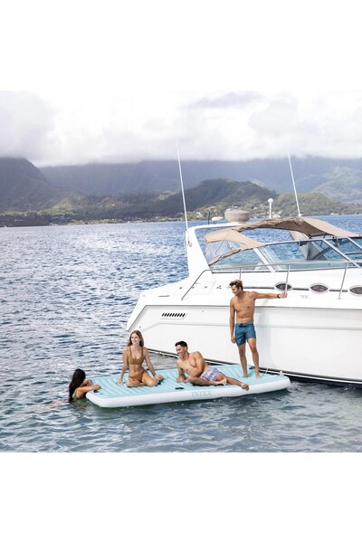 Intex 56289 Lüks Tutunmalı Ada Yatak Deniz Yatağı 310 X 183 Cm