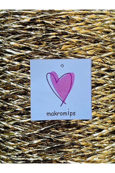 Makromİps PREMIUM TWISTED METALLIC PAPER - GLOSSY POLYESTER BAG (250gr/420m) DECORATION PACKAGE STRING