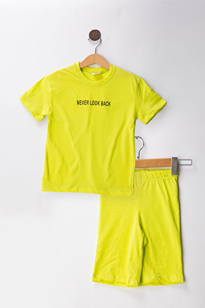 MUTTİ Set de pantaloni scurți și tricouri Never pentru copii