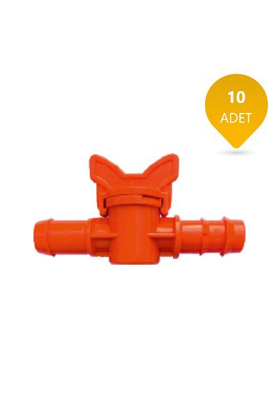 Bahyap Drip Irrigation Frog Gasket Outlet Mini Valve 20x20 - 10 Pieces