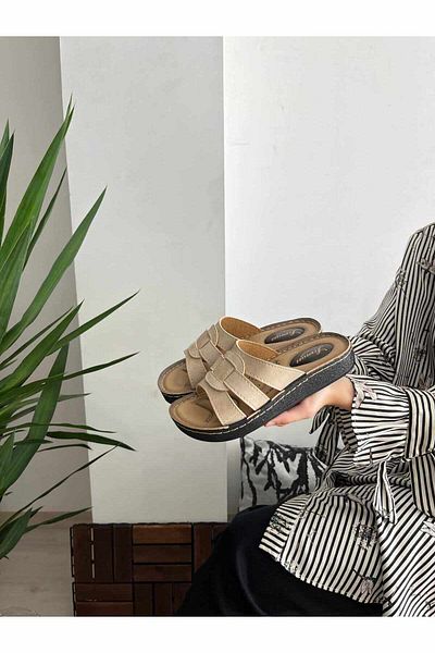 Behtah Kundura Παντόφλες Comfort Daily Soft Anatomical Sole Comfortable Mother Home Out
