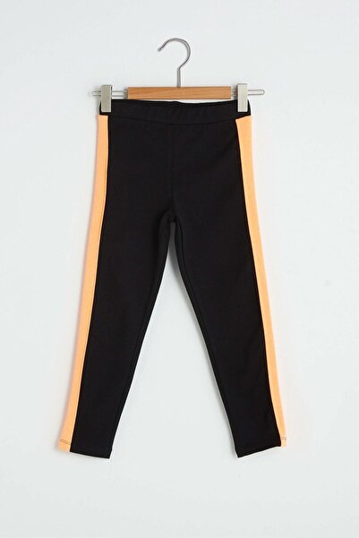 LC Waikiki Girl's Black E0N Tights - Comfortable and Stylish